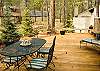 You will love the backyard and this spacious back deck with comfortable deck furnishings and a gas barbecue.