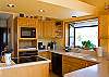 Full kitchen with island.