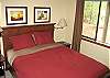 Queen master bedroom upstairs.