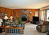Gather around in this large living space and tell some great stories.