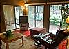 This den is next to the Great Room dining area. It has a Queen Sleeper Sofa and extra TV viewing area.