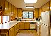 Fully-equipped kitchen is sure to meet all of your cooking needs.