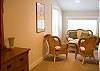 Upstairs master bedroom sitting area.  Great for quiet or reading time.