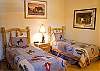 Upstairs Left Wing Twin Master Bedroom