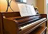 Enjoy the pleasure of playing on this upright piano.
