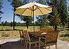 Enjoy a meal while watching the golfers.