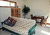 The loft is light and bright. It has a full futon and overlooks the beatiful living area.