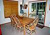 Great view and doors to back deck