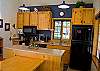 Well stocked kitchen for all your cooking needs.