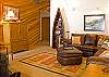 Ready for a good movie or a good book in this family room.
