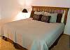 This King Master Bedroom  has a Twin Bed which is great for Dad, Mom and toddler.