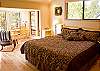Large Master King Bedroom with great views.