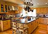 Fabulous kitchen with state of the art appliances.  Well equipped with everything you will need to make that special meal.