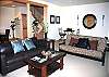Living Room decor in this home is incredible.