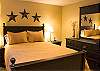 Queen Bedroom shares hall bath.