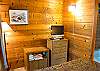 Another view of Bedroom #2 with a  Queen Size Bed and a flat screen T.V.