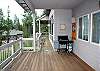 Nice large deck for enjoying those barbeques!