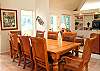 An elegant formal dining area is the perfect place for special meals and memorable moments.