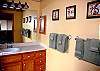Upstairs King Master Bath.