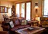 This open floor plan and high ceilings creates a very comfortable yet spacious home.