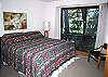 King Bedroom has nice view of Meadow's Golf Course.