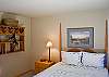 Queen Bedroom downstairs for those pleasant dreams!