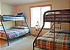 Bunk room is great for the kids.