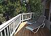 Grab a book and enjoy the back patio.