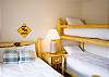 Bunk Beds plus a Full Size Bed. Great downstairs bedroom for the kids.