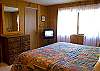 Has a tv in bedroom