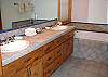 Downstairs King Master Bathroom