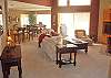 Open floor plan - living room to dining room to kitchen - good flow - good conversations!