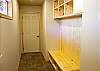 Entry from the garage.  This is a great "Mud Room" complete with a bench to remove your shoes and cubbies for your hats, gloves, toys, etc...