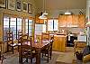 Enjoy this open floor plan - kitchen, dining room and living room.