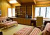 Office area of loft.