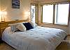 Spacious King Bedroom downstairs.