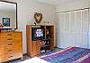 King Master has private bath and tv.