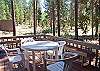 Enjoy good conversation or a great meal on this deck!