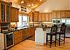 Beautiful large kitchen.