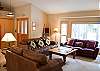 Comfortable leather furniture offers the perfect opportunity to enjoy a cozy fire or a great movie.