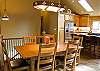 Sunriver House rental - Interior Photo - Dining room and kitchen