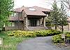 Outside of the house, very nice, and private. You are on a cul-de-sac, with awesome views of the Paulina Peak.