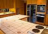 Large kitchen with wet bar.