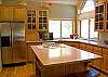 Fully equipped kitchen for your cooking pleasure with lots of room to share.