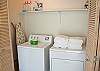 Full sized washer and dryer...