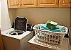 Laundry room and hot tub towels for your use.