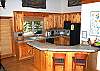 Beautiful kitchen with all the wood!