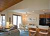 Another view of the great room upstairs.