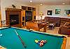 Another view of the downstairs "Game Central" room.