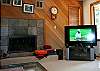 Beautiful flat screen TV.